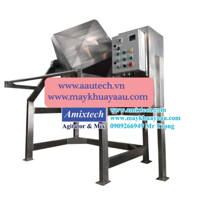 Máy Trộn Bột 200Kg Lập Phương