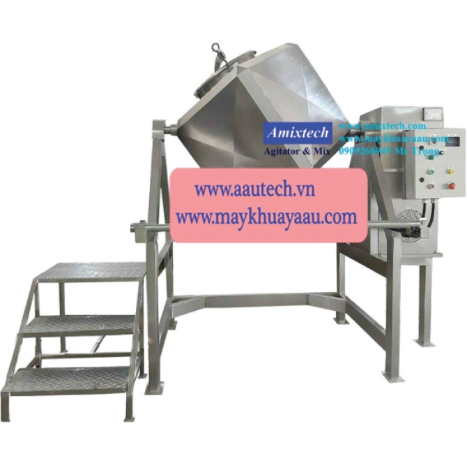 Máy Trộn Bột 300Kg Lập Phương