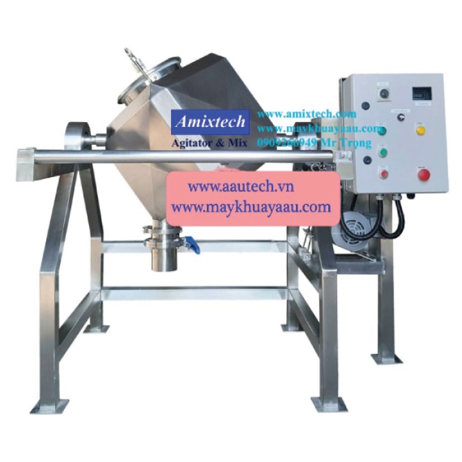Máy Trộn Bột 50Kg Lập Phương