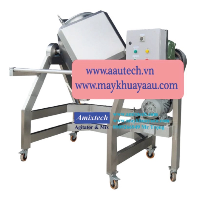 Máy Trộn Bột 100Kg Lập Phương