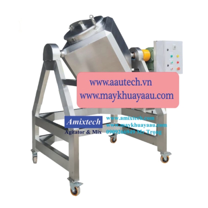 Máy Trộn Bột 100Kg Lập Phương