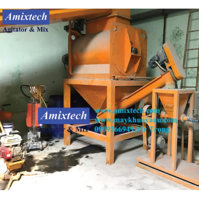 Máy Trộn Bột Xây Dựng
