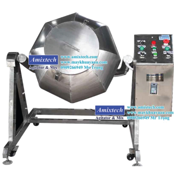 Máy Trộn Lồng Quay 50 kg
