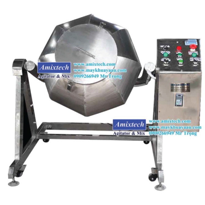 Máy Trộn Lồng Quay 100Kg