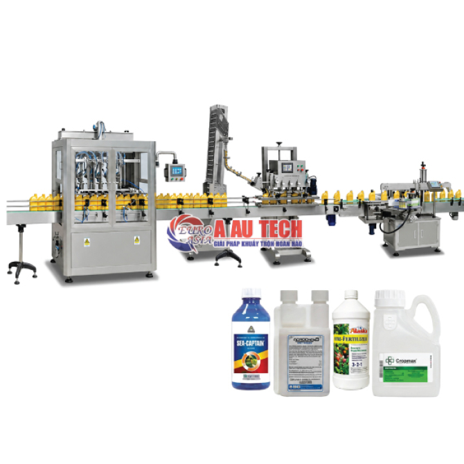 Máy Chiết Rót Phân Bón