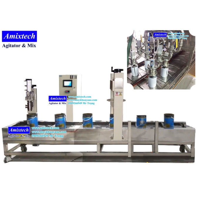 Máy Chiết Rót Tự Động 1-5 Lít