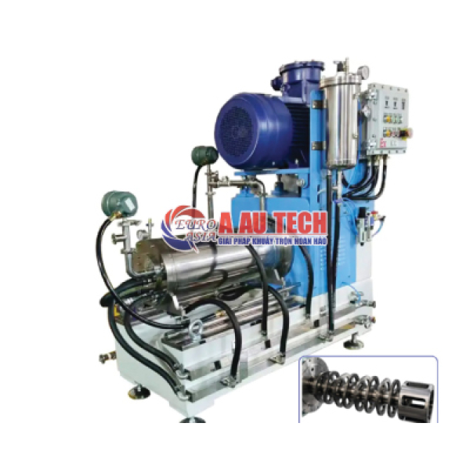 Máy Nghiền Ngang Đĩa (Disc Type Bead Mill)