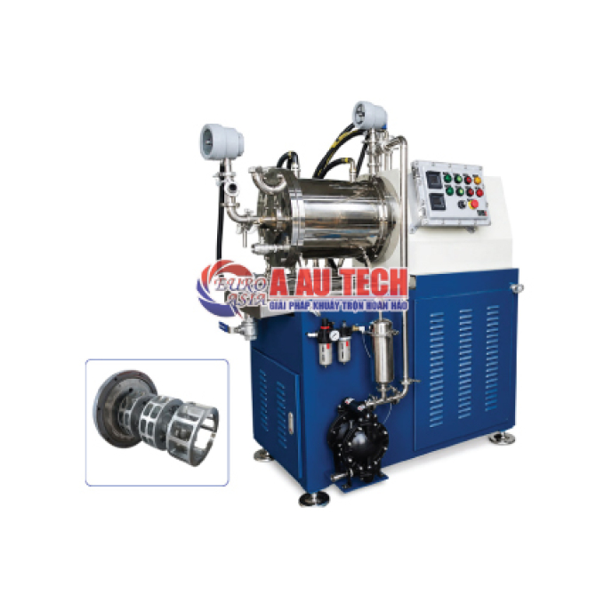 Máy Nghiền Ngang Nano Turbo (Turbo Type Bead Mill) 