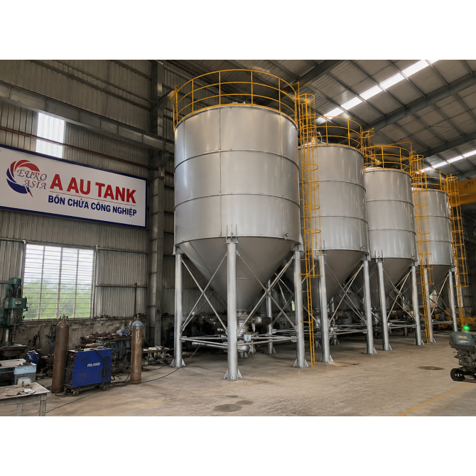 Silo chứa bột đá
