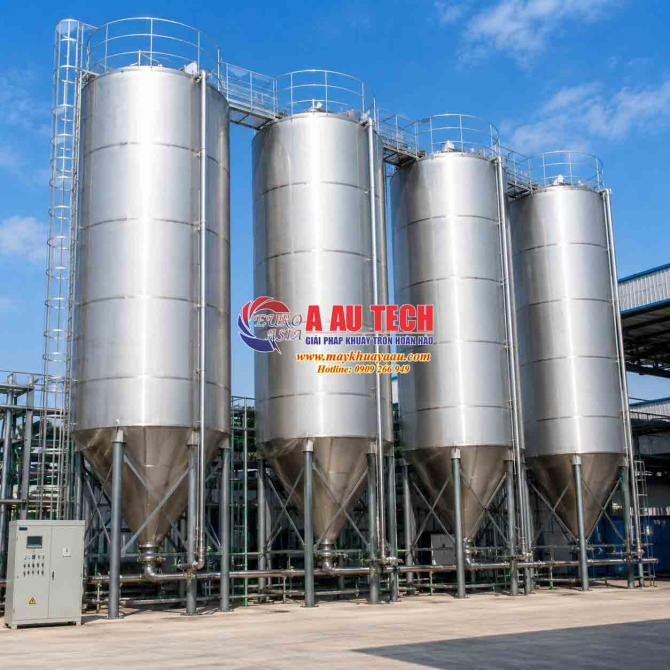 Silo chứa phụ gia
