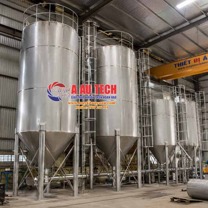 Silo chứa phụ gia