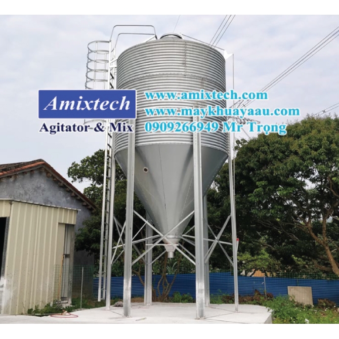 Silo Chứa Thức Ăn Cám