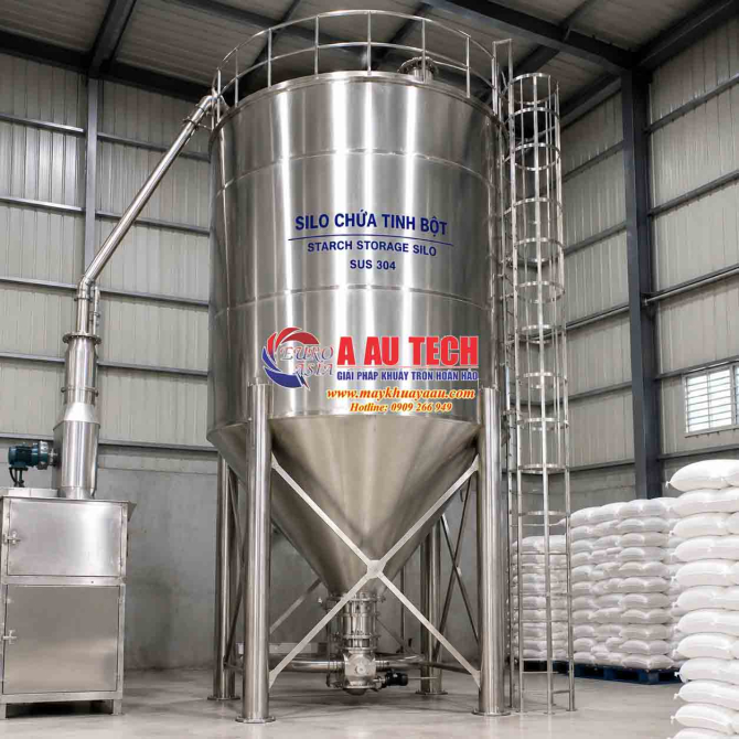 Silo chứa tinh bột
