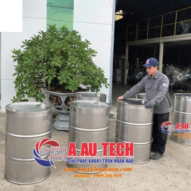 Thùng Phuy Inox 304 Drum-AAU