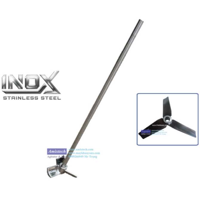 Trục Khuấy Inox Cánh Thủy Lực AC-02