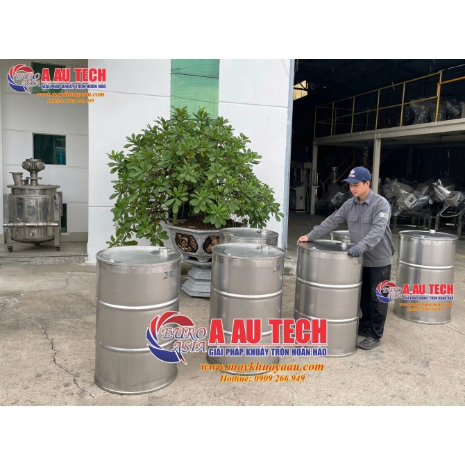 Thùng Phuy Inox 304 Drum-AAU